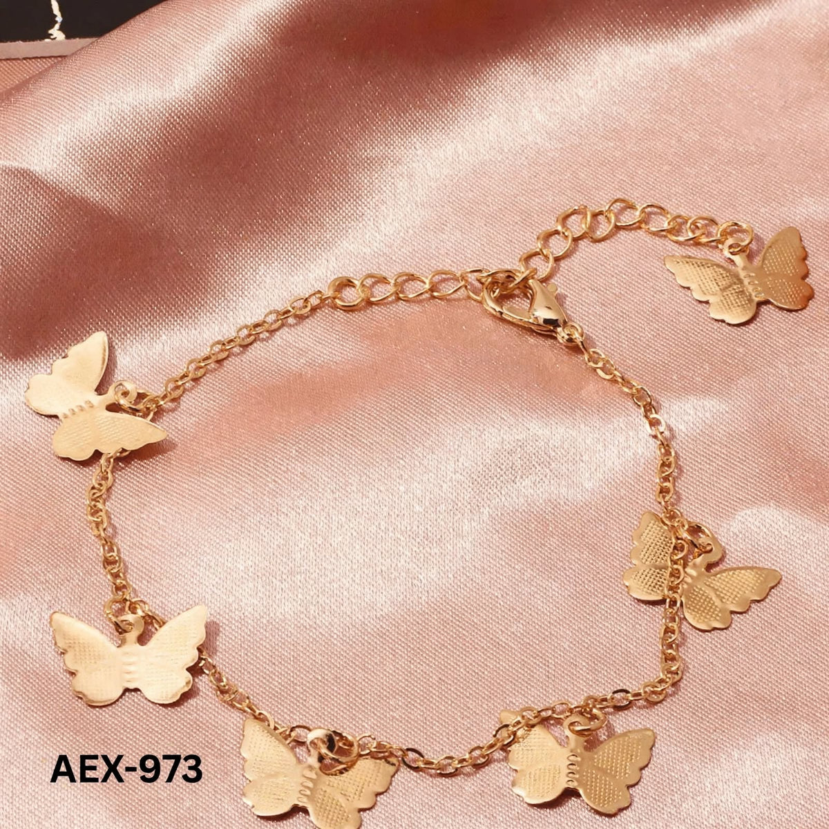 1PC Korean Butterfly Anklet Baraclet