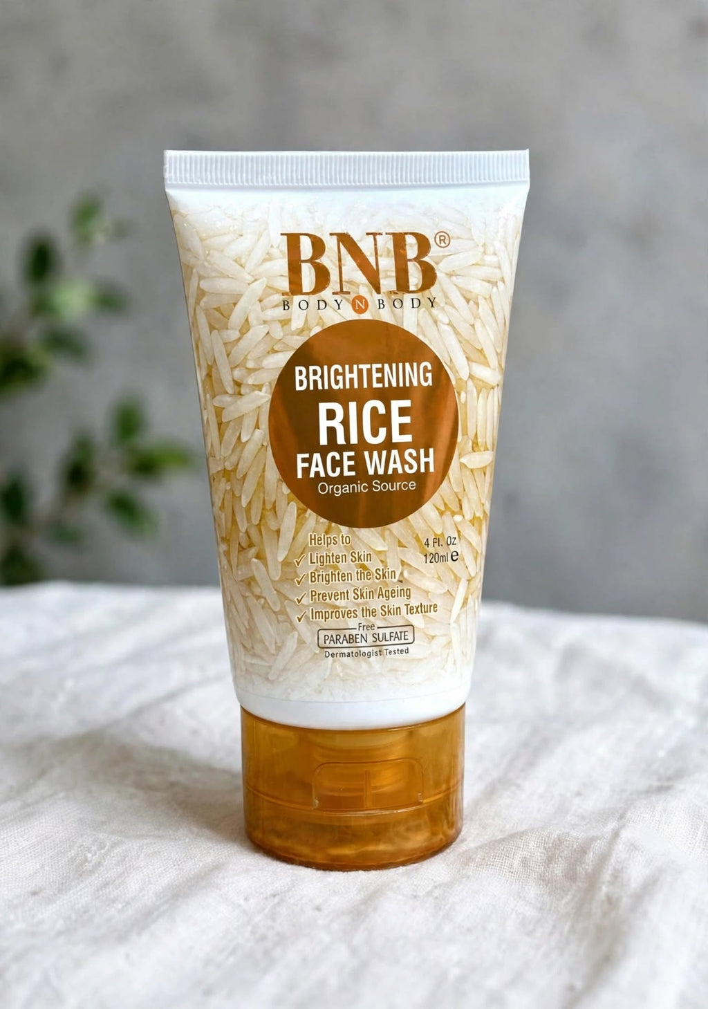Brightening Rice Face Wash 120ml All Skin Types