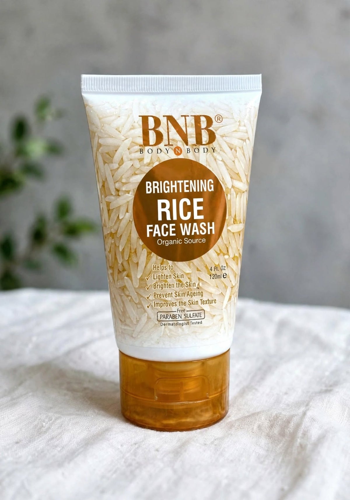 Brightening Rice Face Wash 120ml All Skin Types
