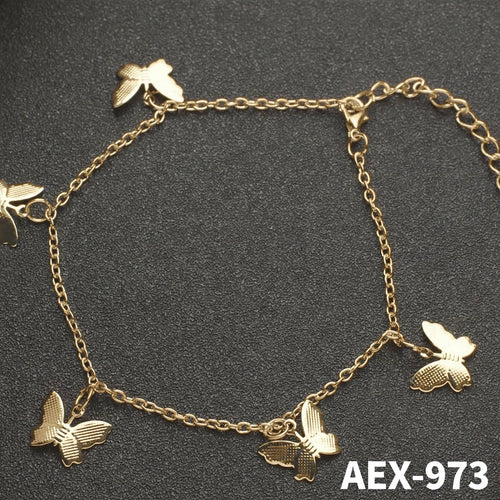 1PC Korean Butterfly Anklet Baraclet