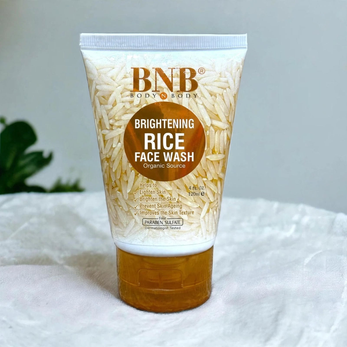 Brightening Rice Face Wash 120ml All Skin Types